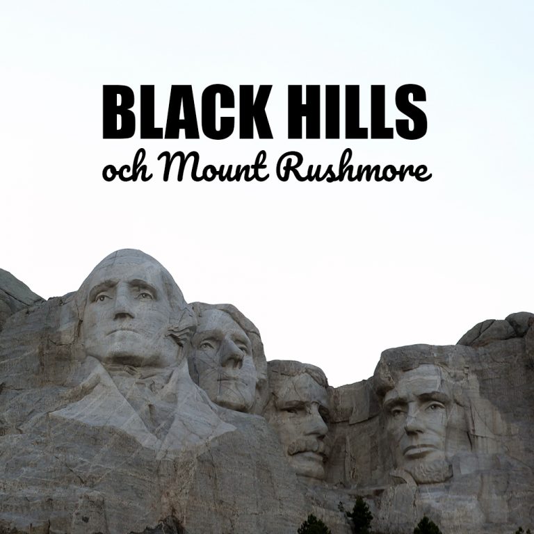 Black Hills och Mount Rushmore