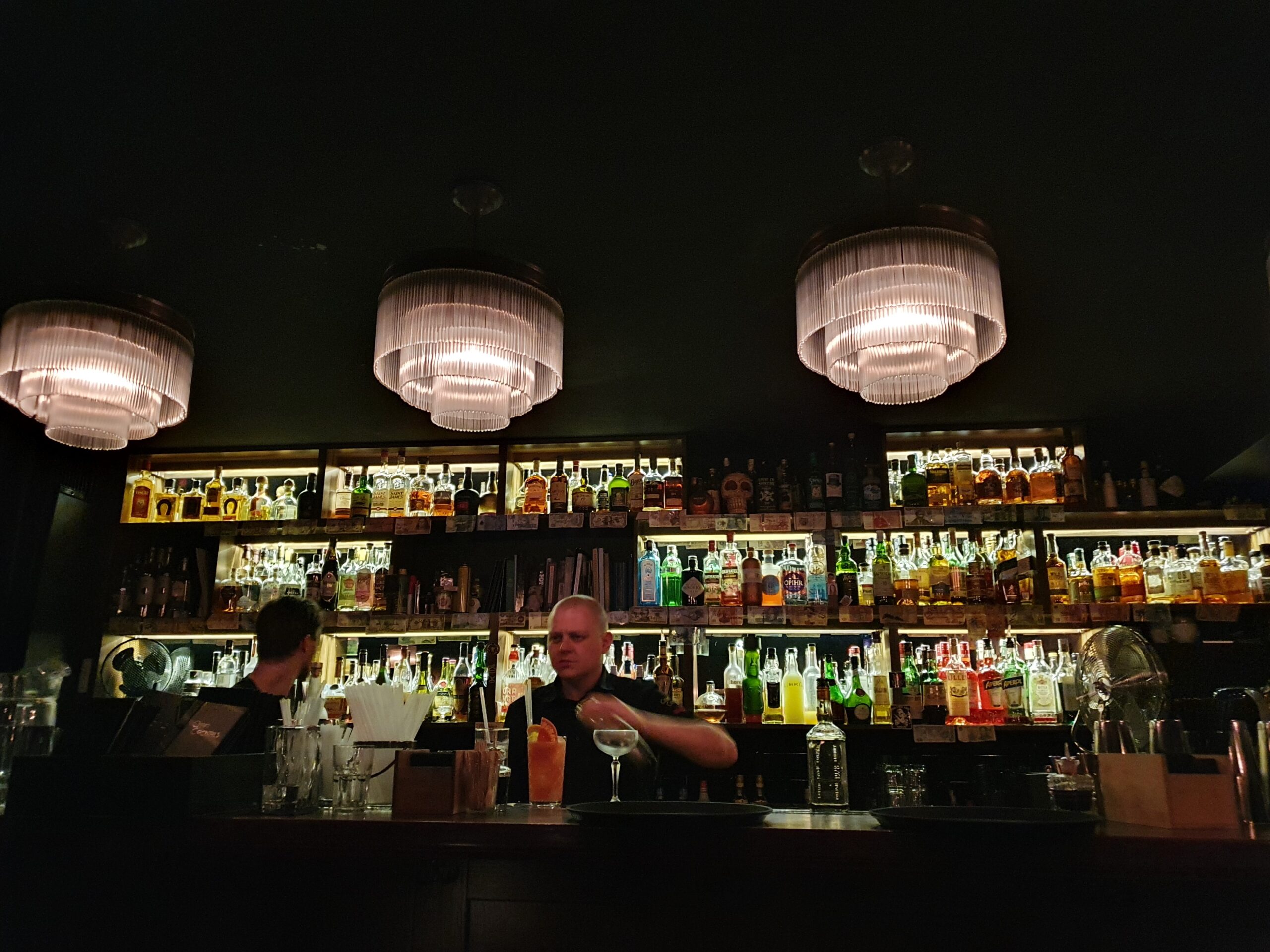 Craft cocktail bar